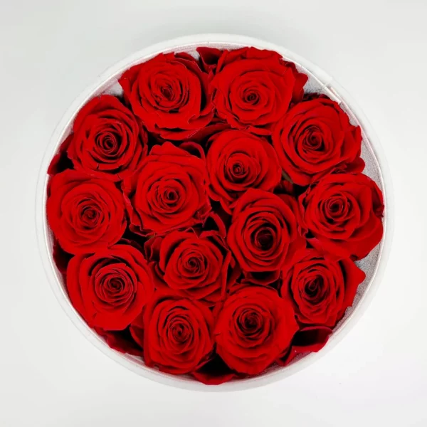 Caja de rosas pequeña San Valentin