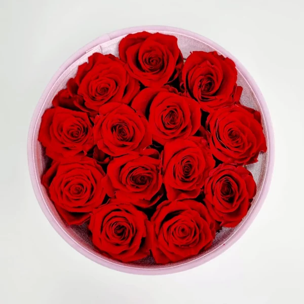 Caja de rosas pequeña San Valentin